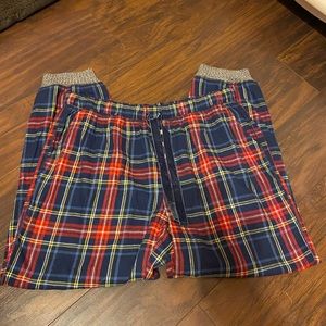 Aerie Flannel Jogger Pajamas L
